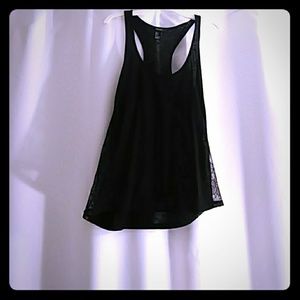 Black fitness tanktop